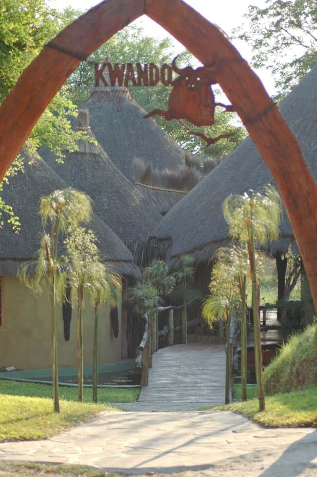 Kwando Arch Entrance