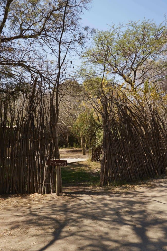 Private Garden Entrance